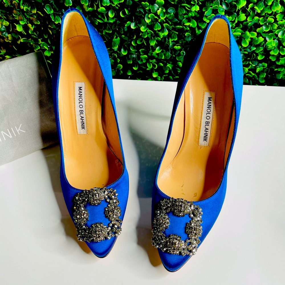 Manolo Blahnik- Hangisi (Sex and the City shoe)